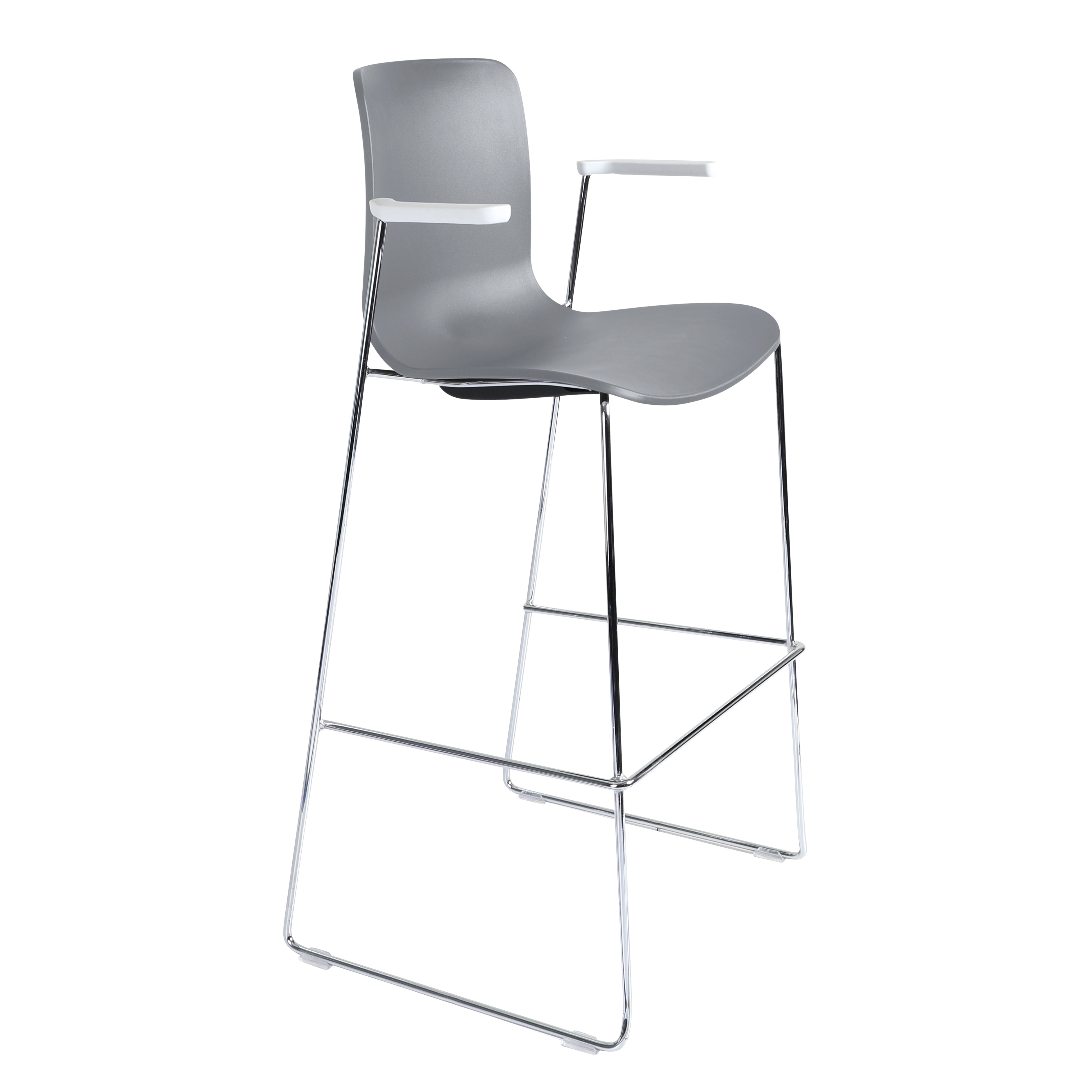 Acti Stool (Light Grey / Stool Sled Base)